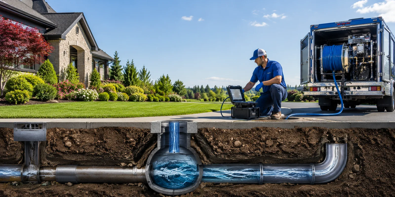 Drainage restoration information for Hustontown, PA